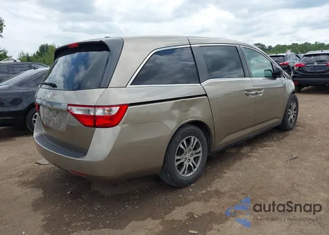 2011 Honda Odyssey Ex-L из США, поврежденный, VIN 5FNRL5H6XBB005859